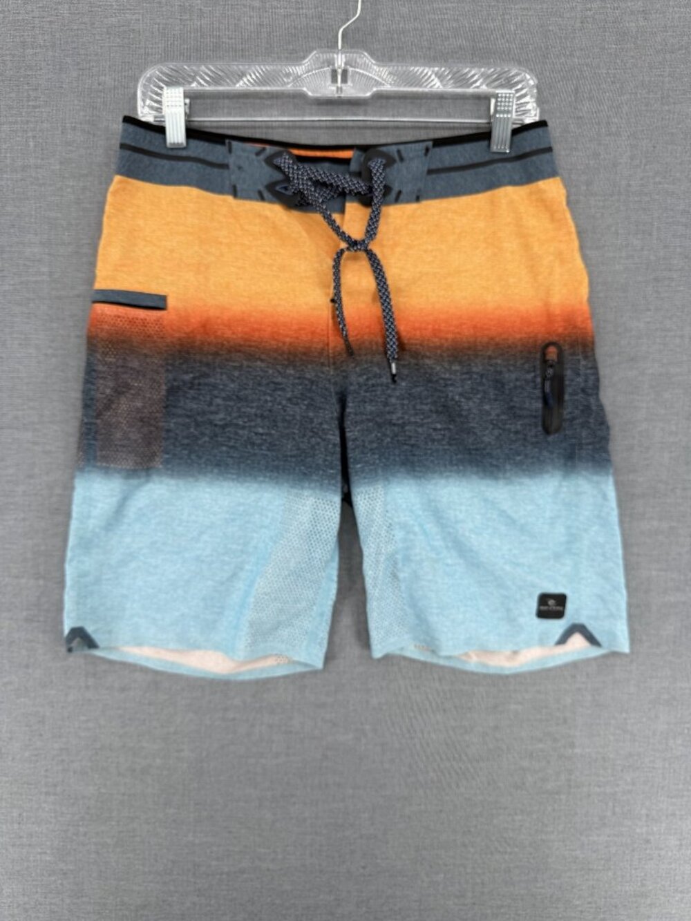 Rip Curl Surf Grip Board Shorts Mens 30 8" Swim Trunks Drawstring Pocket